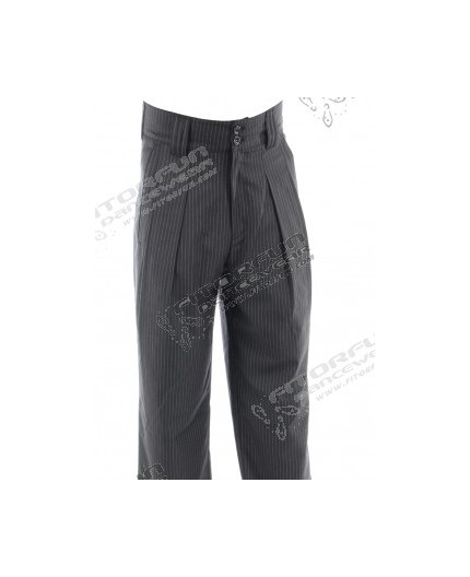 Boogie Hose schwarz mit Nadelstreifen (3017-412)