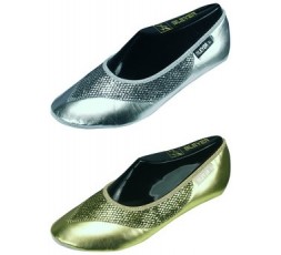 Bauchtanzschuhe 6308 gold oder silber