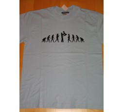 T-Shirt hellblau Gr. L Evolution