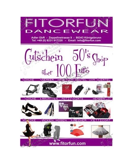 GUTSCHEIN 100 EURO GUTSCHEIN 100 EURO